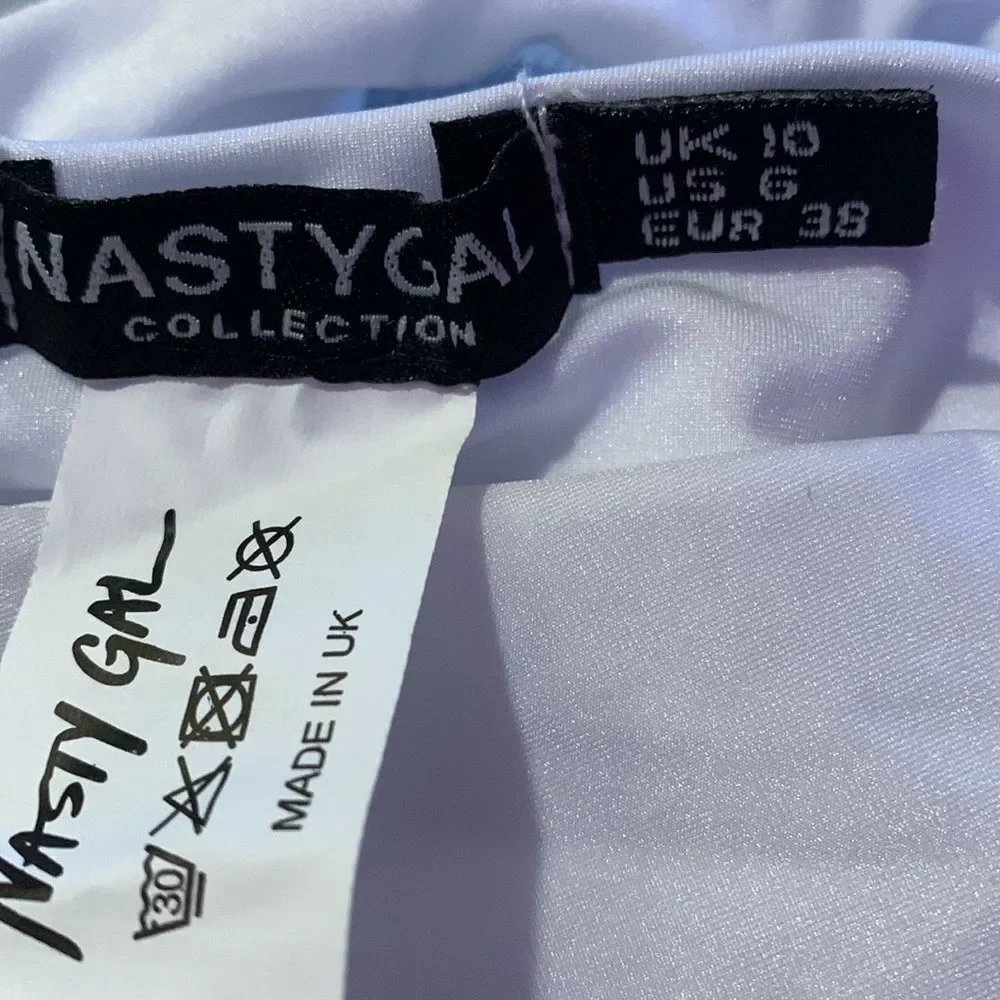 White Bikini Bottoms Size 6
